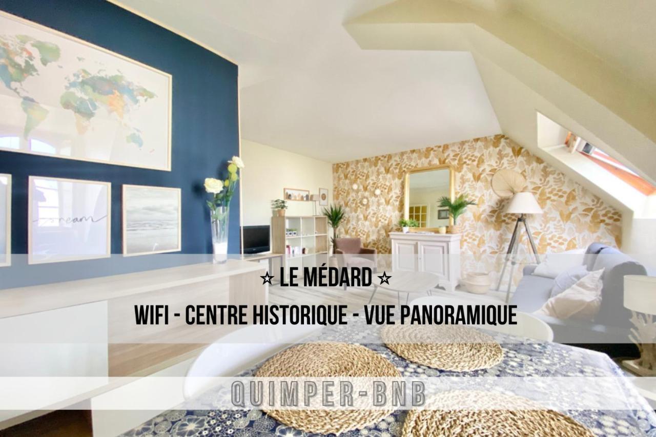 Apartmán Le Medard - Confort - Wifi - Centre Historique - Entree Autonome Quimper Exteriér fotografie